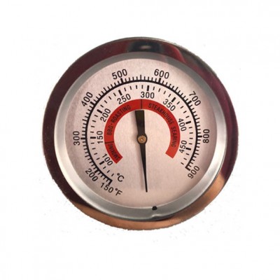 BBQ Grill Pit Smoker Temp Gauge Grill Thermometer Charcoal Pizza Oven Thermometer