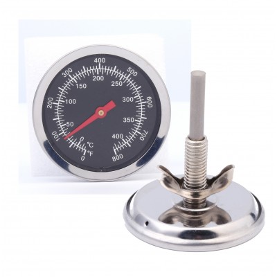 BBQ Grill Temp Gauge Grill Thermometer for Charcoal Pizza Oven Thermometer