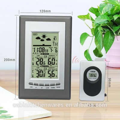 Wireless Advanced Weather Station with Temperature, Dew Point, Barometer and Humidity